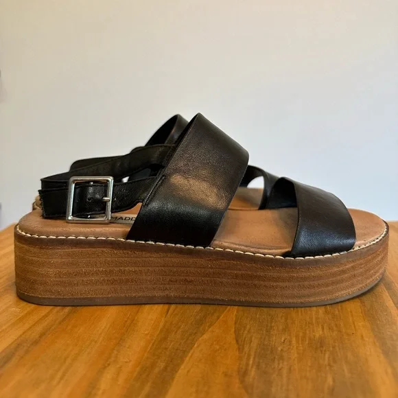 Steve Madden Women's Teenie Black Platform
Wedge - Size 6.5 - Picture 6 of 6